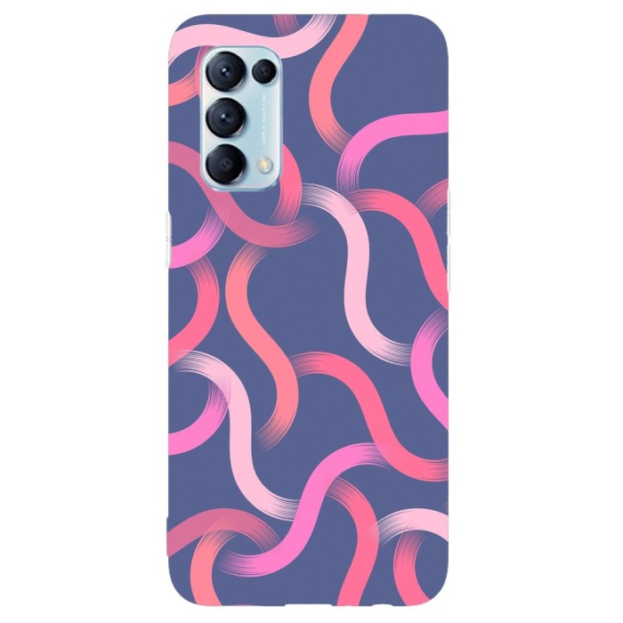 Husa compatibila cu Oppo Find X3 Lite model Material design, Silicon, TPU, Viceversa