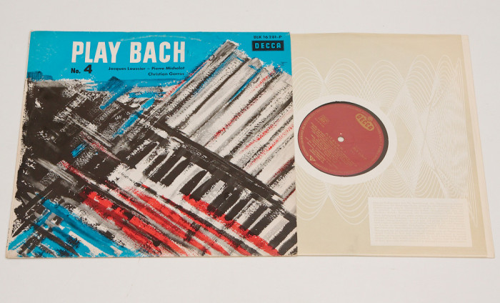 Jacques Loussier - Play Bach no.4 - disc vinil ( vinyl , LP )