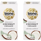Pachet Crema de Cocos Ecologica/Bio 200g + 200g