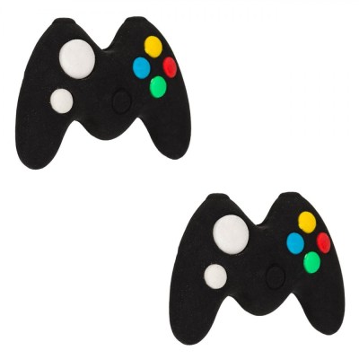 Radiere 3D, Model Joystick, Set 2 Bucăți, Multicolor, 6x4cm foto