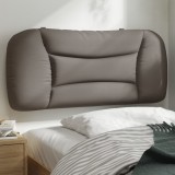 VidaXL Pernă pentru tăblie de pat, gri taupe, 80 cm, material textil 374529