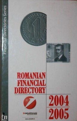 ROMANIAN FINANCIAL DIRECTORY 2004 2005 foto