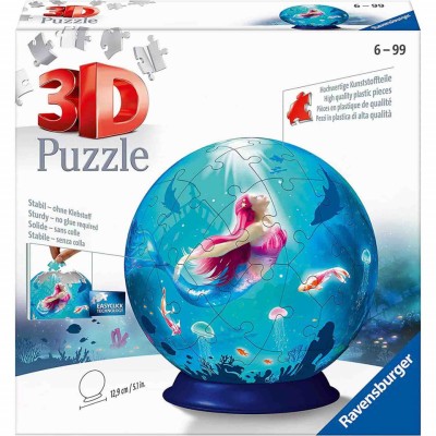 Puzzle 3D Sirena, 72 Piese foto