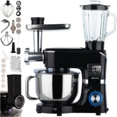 Robot de bucătărie multifuncțional Ruhhy 2300W - Cu bol &icirc;ncălzit 6.2L, negru