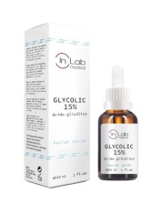 Ser pentru fata concentrat cu 15% acid glicolic, 30ml, InLab Medical