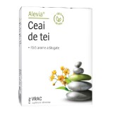Ceai de Tei Alevia 40g - 17 plicuri, pentru relaxare si somn odihnitor