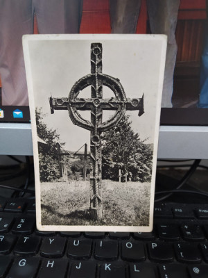 Cruce votivă, Maramureș, Croix votive, Grabkreuz, A tomb cross, circa 1938, 205 foto