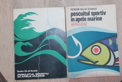 Pescuitul sportiv &amp;icirc;n apele marine - Teodor Gh. M. Scarlat (2 vol.) foto