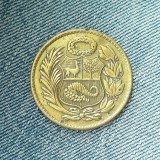 1 UN Sol de Oro 1948 Peru, America Centrala si de Sud