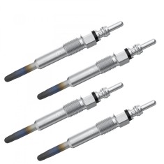 Set 4 bujii incandescente Bosch pentru Dacia Duster, Logan Sandero, Mitsubishi Carisma, Nissan Interstar, Micra, NV200, Primastar, Qashqai, Renault Cl