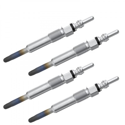 Set 4 bujii incandescente Bosch pentru Dacia Duster, Logan Sandero, Mitsubishi Carisma, Nissan Interstar, Micra, NV200, Primastar, Qashqai, Renault Cl foto