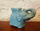 ELEFANT MIC- STATUETA DECORATA CU EMAIL 9,5cm X 5cm