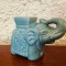 ELEFANT MIC- STATUETA DECORATA CU EMAIL 9,5cm X 5cm