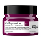 L'Oreal Professionnel, Serie Expert Curl Expression Rich, Glicerină 3% + Uree H + Semințe de hibiscus, Mască cremă pentru tratam
