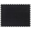 Placa de podea din cauciuc, negru, 12 mm, 90x120 cm GartenMobel Dekor, vidaXL