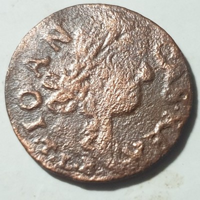 Polonia Lituania 1 Schilling / Szelag 1663 / Varșovia Ioan ll Cazimir Vasa foto