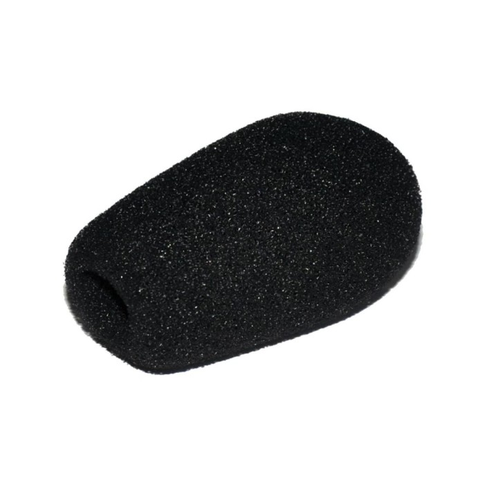 Burete microfon mediu negru