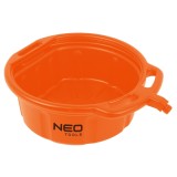 Carter pentru ulei si lichid de racire 16L cu robinet, NEO Tools