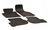 Covorase Auto Cauciuc Skoda Octavia 2 II (2004-2013) Gri Carbon, Bordura Inalta, Antialunecare, Set 4 Bucati Umbrella