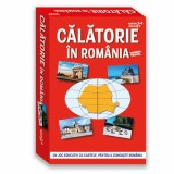 Joc de Societate Călătorie &icirc;n Rom&acirc;nia, 50 de cărți, 2-4 jucători, 8+ ani, CMCLASS