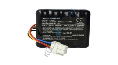 Baterie de &amp;icirc;nlocuire pentru mașina de tuns iarba VHBW pentru Landxcape LA0007 - 2500 mAh 20 V Li-Ion foto