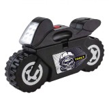 Trusă Unelte Multifuncționale, Model Motocicletă, 22 Bucăți, Cu Lumină, Baterii Incluse