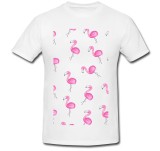 Cumpara ieftin Tricou &quot; Flamingo screensaver &quot;