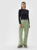 Pantaloni de snowboard membrana 10000 pentru femei - verzi, 4F Sportswear