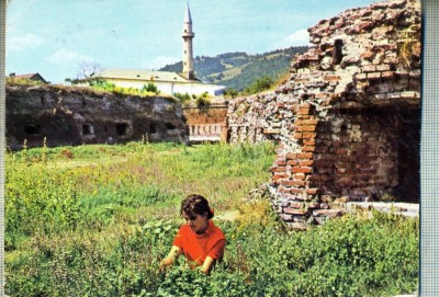 AD 750 C. P. VECHE - VEDERE DIN FOSTA INSULA ADA-KALEH -CIRCULATA 1973 foto