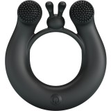 For Him-Dahlia Inel Vibrator + Stimulator de Clitoris 12