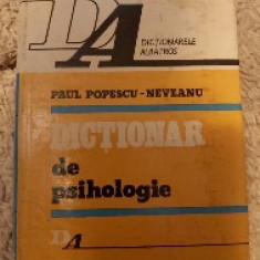 Dictionar de psihologie