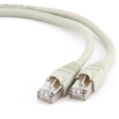 PATCH CORD FTP GEMBIRD Cat6, cupru-aluminiu, 0.5 m, gri, AWG26, ecranat &quot;PP6-0.5M&quot; (timbru verde 0.08 lei)