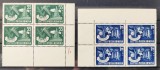 ROMANIA 1963 - Impadurirea - bloc de 4 MNH** - LP 573 - din colt de coala, Flora, Nestampilat