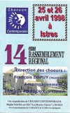 Various - 14ᵉᵐᵉ Rassemblent Regional (CC &Agrave; Istres - Les Heures Claires), Caseta audio