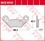 Set placute frana TRW MCB855SI - ATV Polaris Forest - Scrambler - Sportsman 400-500-550-850-1000cc