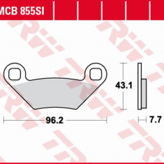 Set placute frana TRW MCB855SI - ATV Polaris Forest - Scrambler - Sportsman 400-500-550-850-1000cc