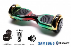 Hoverboard Smart Balance? Premium Brand, Regular California, roti 6,5 inch Bluetooth, baterie Celule Samsung, Boxe incorporate, AutoBalans, Geanta foto