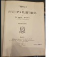 Carte veche rară matematică 1875 &ndash; Th&eacute;orie des Fonctions Elliptiques &ndash; Jean Briot