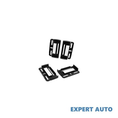 Set 4 suporți număr &amp;icirc;nmatriculare tiger slim -negru Alta marca Alt model #7 foto