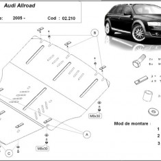Scut motor metalic Audi Allroad C6 2005-2011