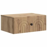 vidaXL Dulap de noapte suspendat Stejar Artizanal 49 x 34,5 x 20 cm 898123