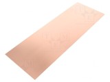 Placă Laminat Epoxidic FR4 0.6mm 280x100mm Două Fețe