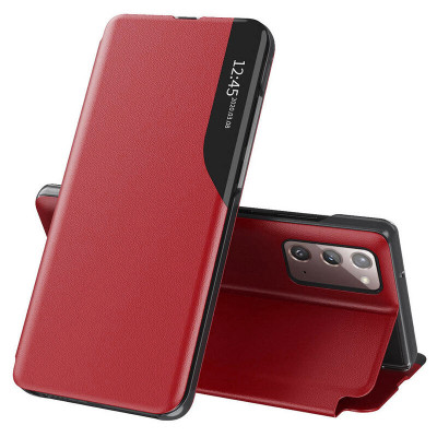 Husa pentru Samsung Galaxy Note 20 / Note 20 5G, Techsuit eFold Series, Red foto