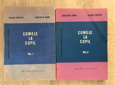 Comele la copil/ V. Popescu&amp;amp;C. Arion/ 2 volume// foto