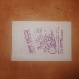 Lot Turul ciclist al Romaniei 1984, ciclism, pliantul cursei, rar