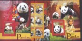 Guinea 2008 - Fauna - URSI PANDA - 2 Colite + KB - MNH