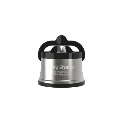 Ascutitor de cutite, &amp;quot;Pro&amp;quot;, Brushed Metal - AnySharp foto