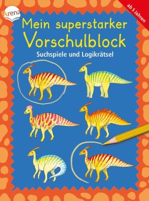 Mein superstarker Vorschulblock. Suchspiele und Logikr&amp;auml;tsel foto