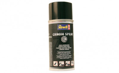 Spray Chrome cu efect de metal cromat,150 ml foto