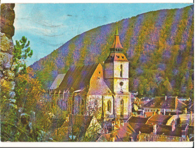 CPIB 16551 CARTE POSTALA - BRASOV, BISERICA NEAGRA foto